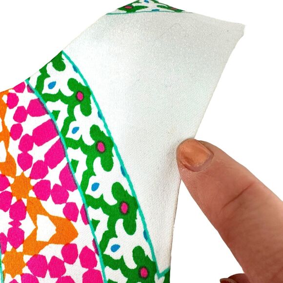 London Times Sheath Dress Size 8 Sleeveless Floral Pink Green White Knee Length - Picture 5 of 10